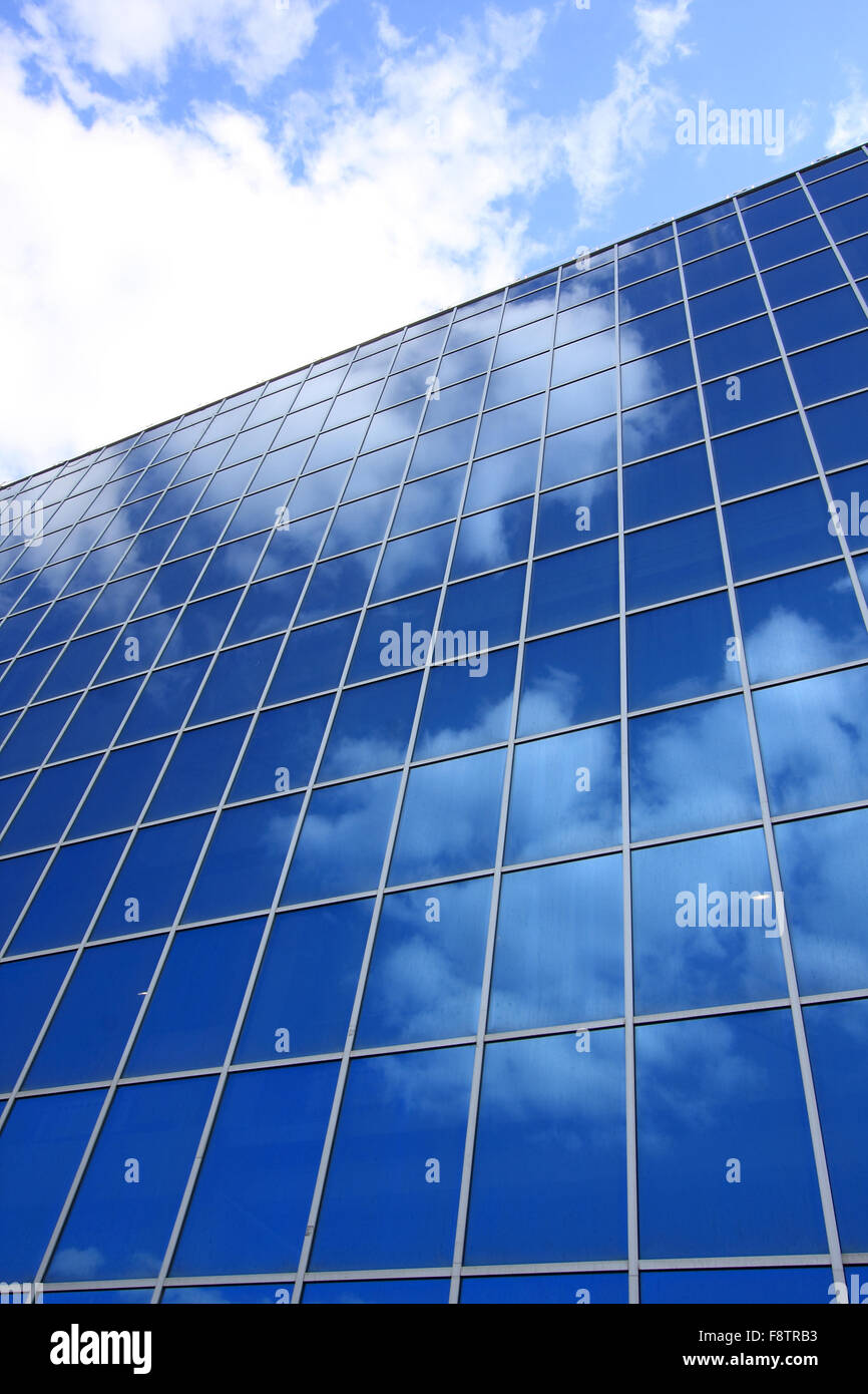 Facade of a modern building Stock Photo - Alamy