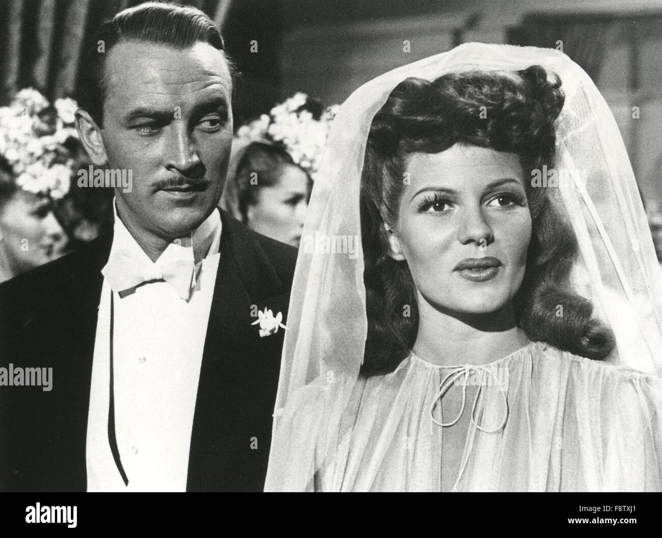 COVER GIRL 1944 Columbia Pictures film with Rita Hayworth and Lee Bowman Stock Photo