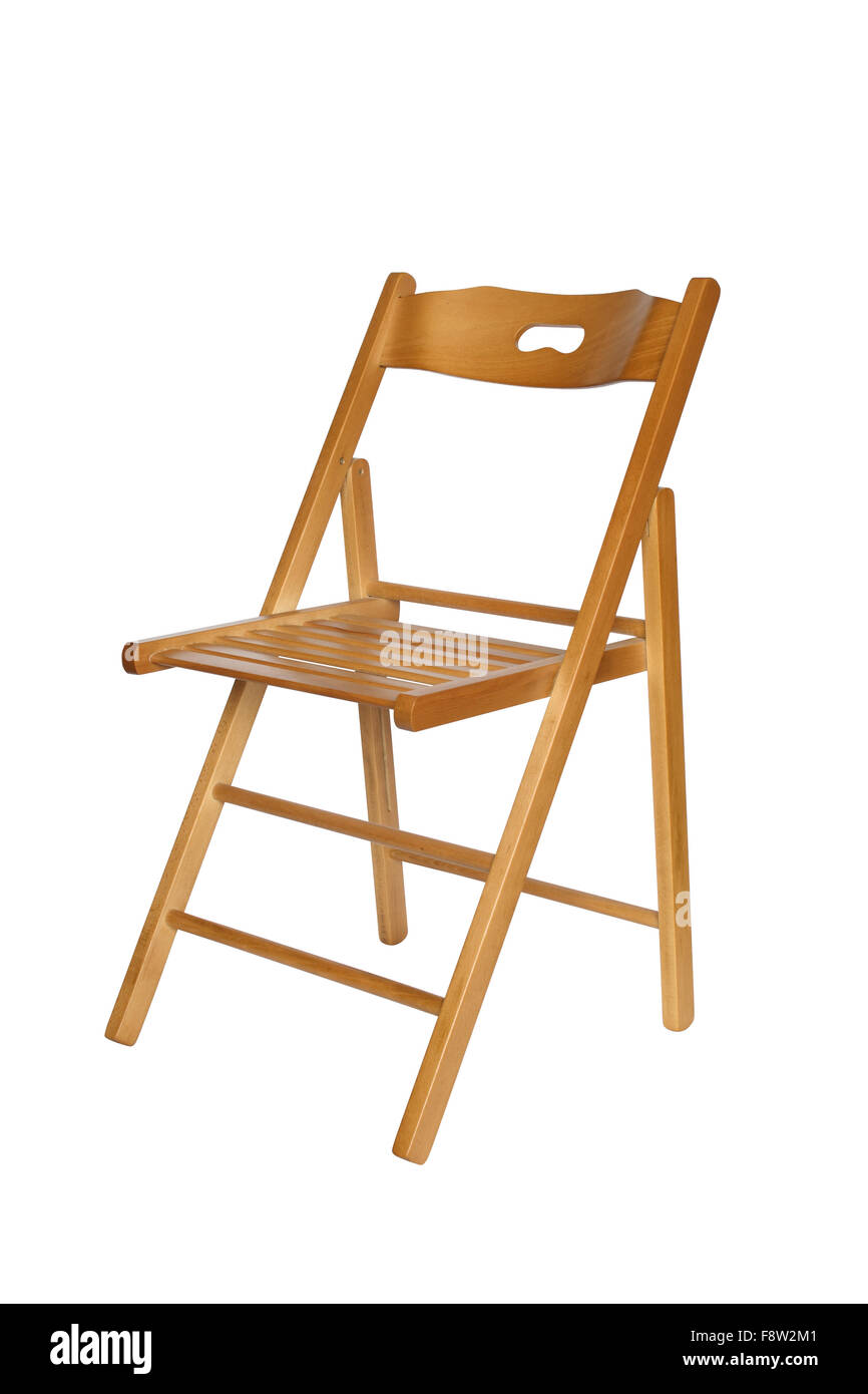 Folding Chair Stock Photo