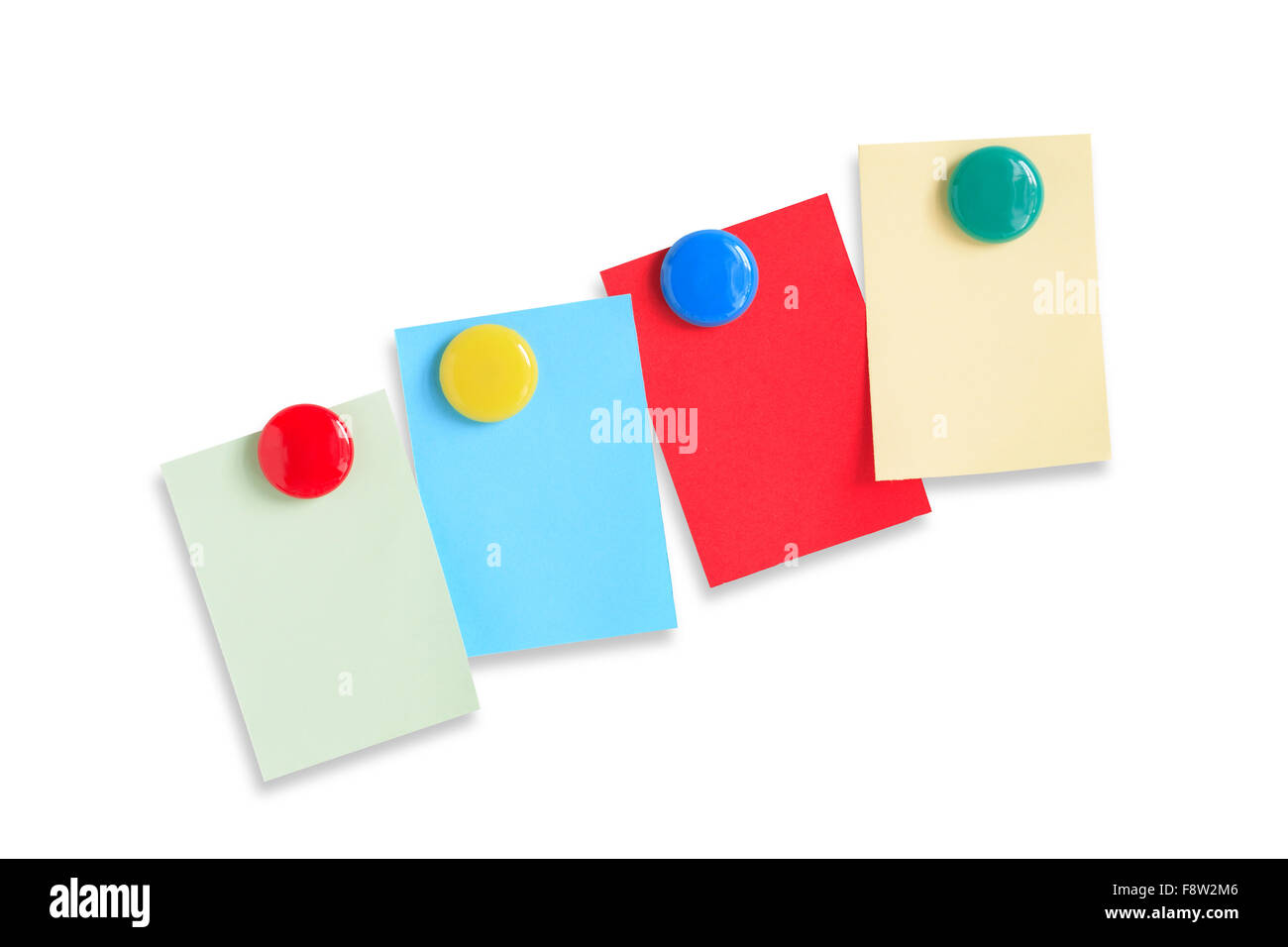 Colored Note Pad Stock Photo Alamy