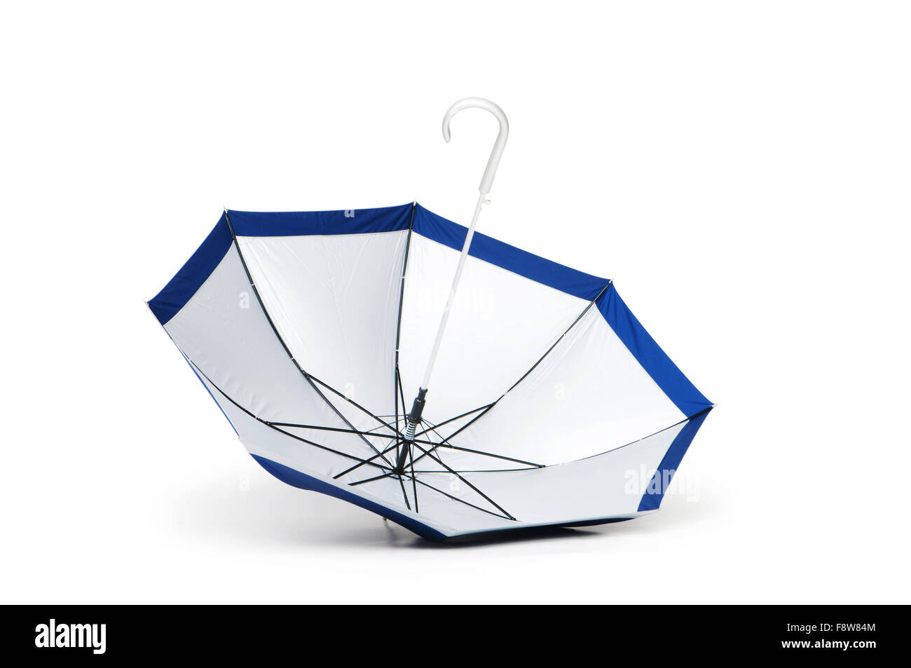 Colourful umbrella isolated on the white background Stock Photo - Alamy
