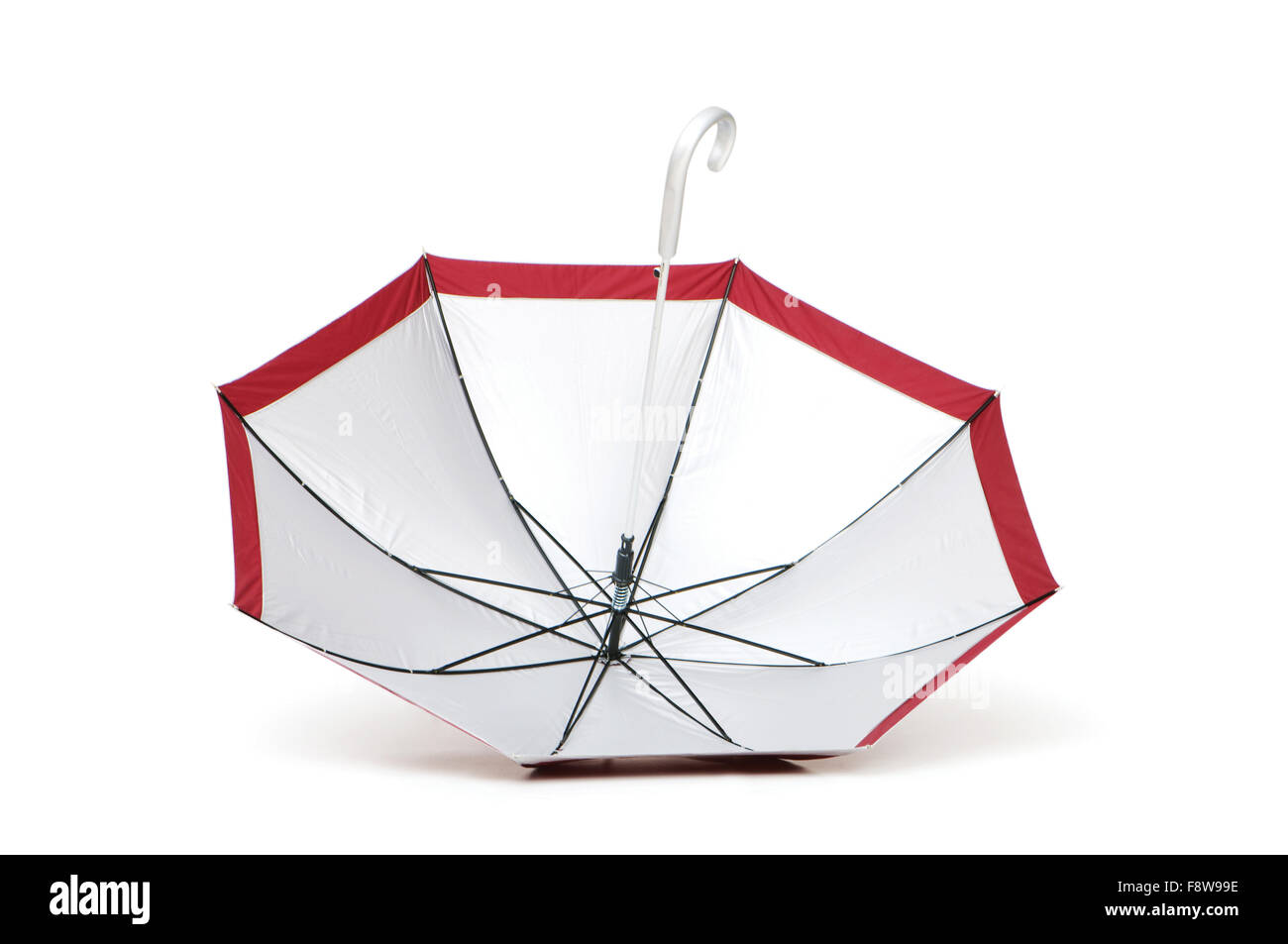 Colourful umbrella isolated on the white background Stock Photo - Alamy