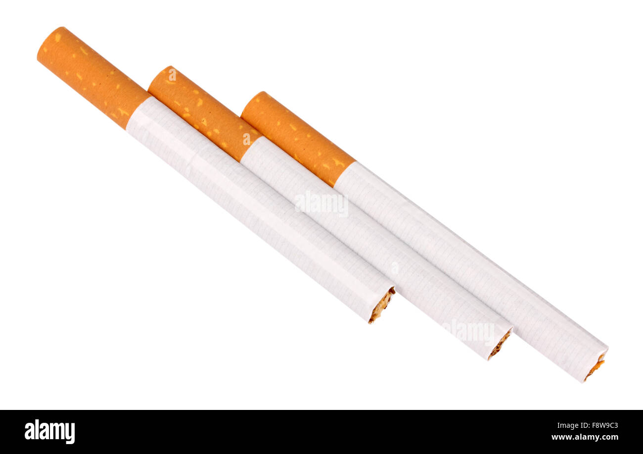 Three cigarettes hi-res stock photography and images - Alamy