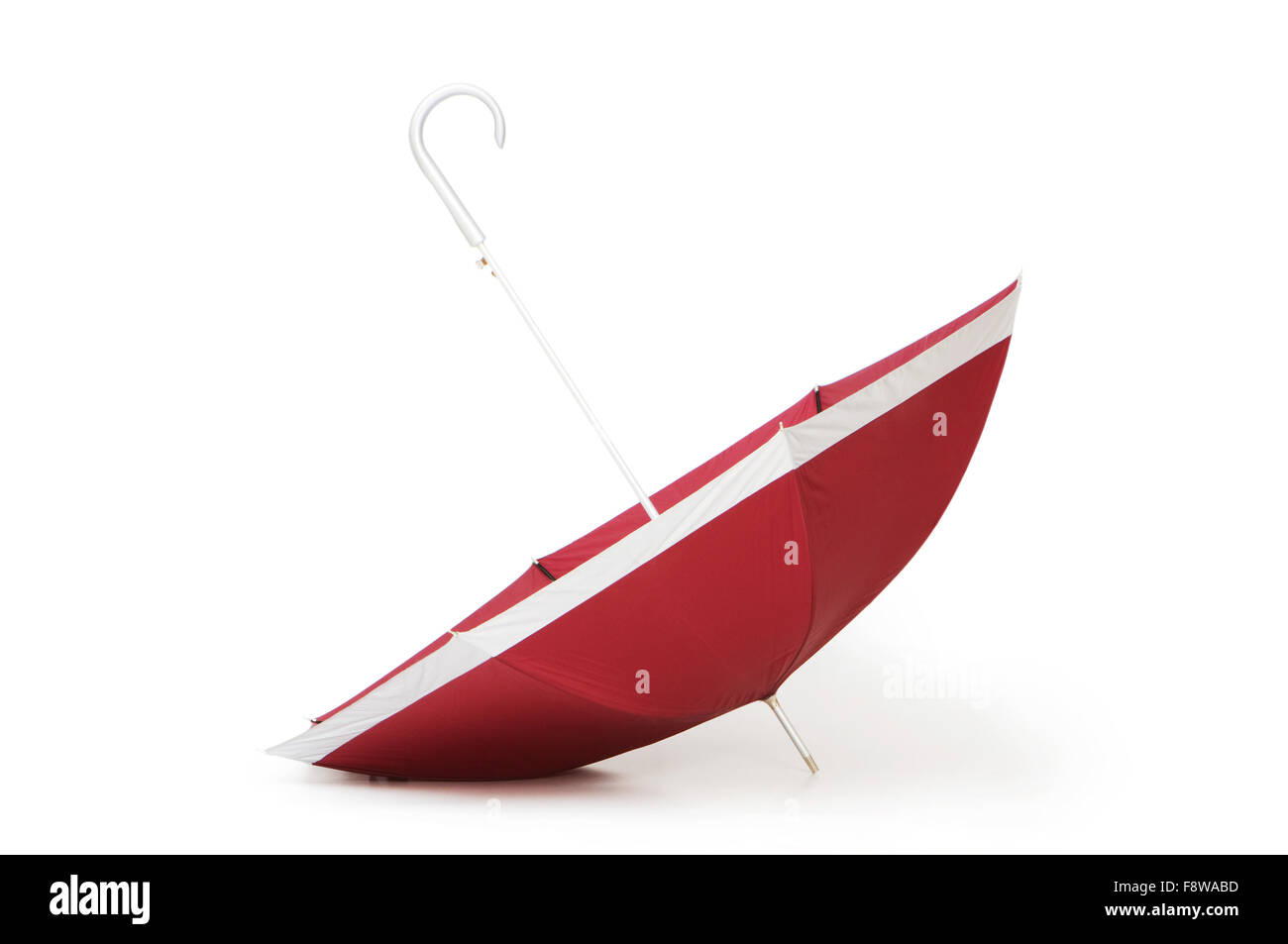 Colourful umbrella isolated on the white background Stock Photo - Alamy