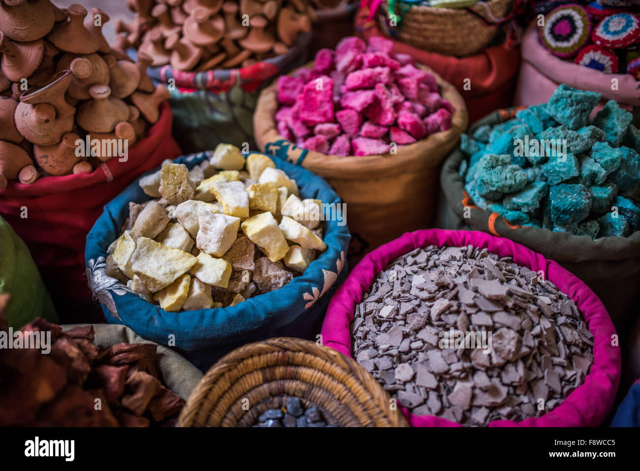 Incense for sale in the souks of Marrakesh Stock Photo Alamy