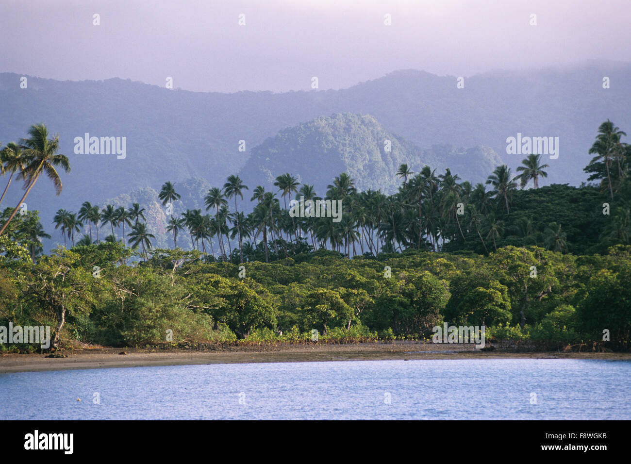 Fiji Islands, Savusavu Bay scenic Stock Photo - Alamy