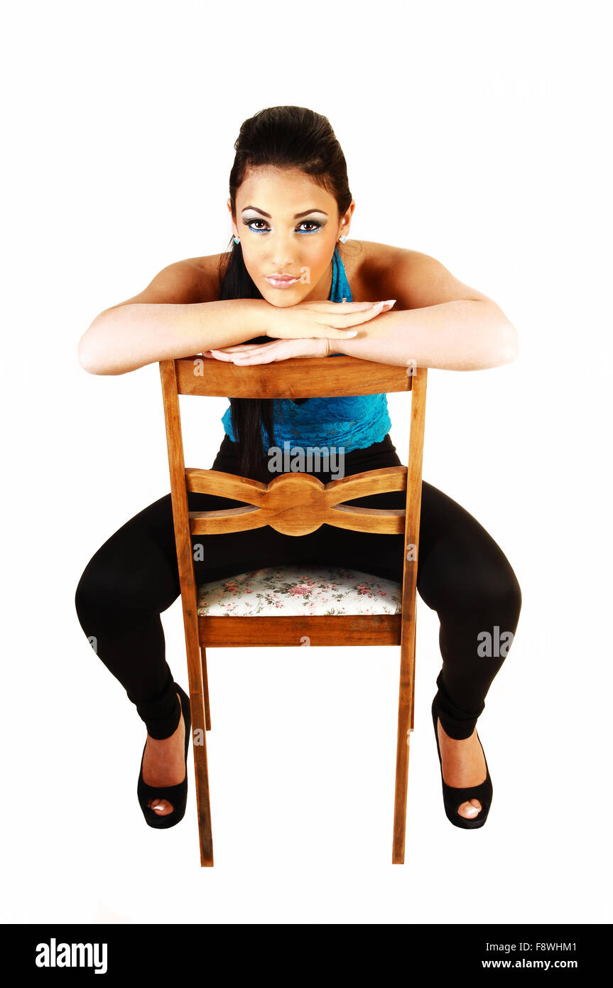 Page 2 - Sitting Chair Backwards High Resolution Stock Photography and  Images - Alamy