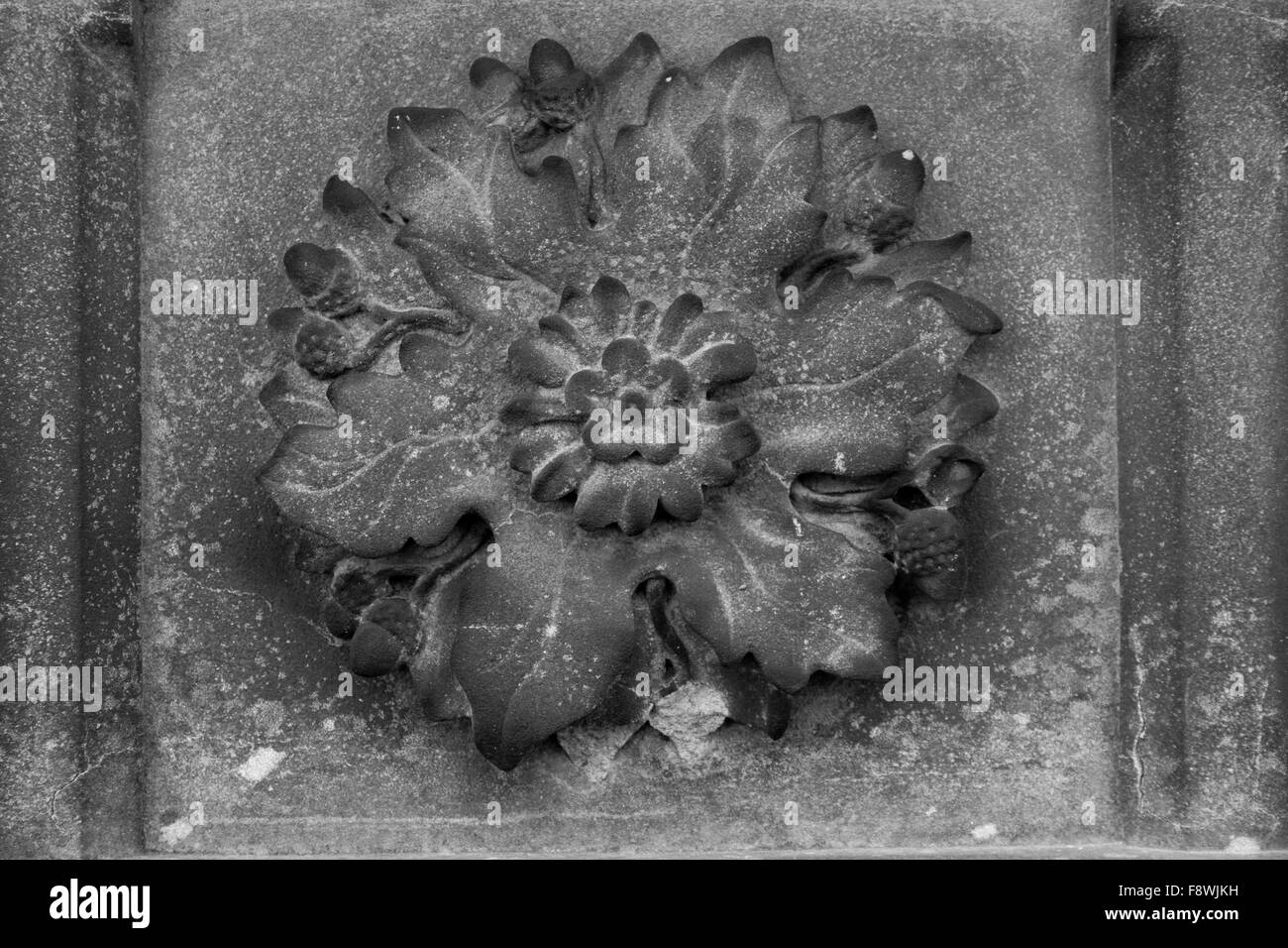 Stone flower carving hires stock photography and images Alamy