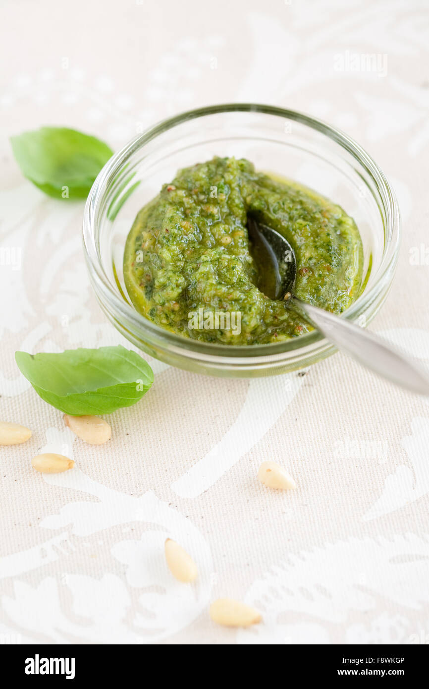 Pesto Stock Photo