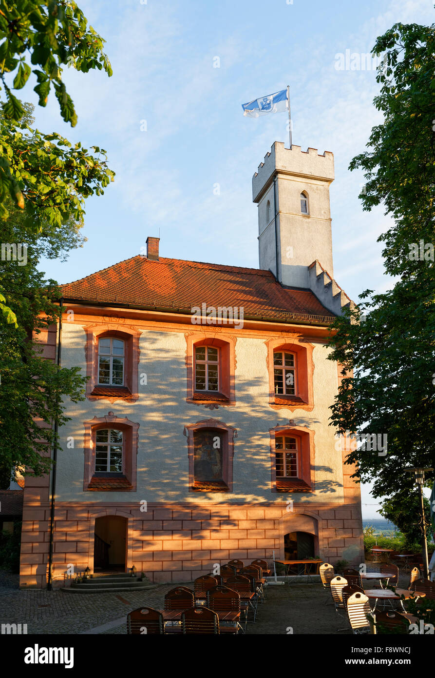 Veitsburg, castle, Ravensburg, Upper Swabia, Baden-Württemberg, Germany Stock Photo