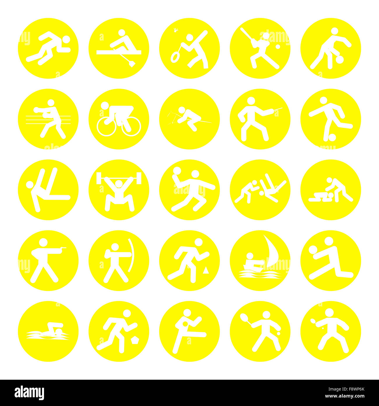 logos of sports Stock Photo - Alamy