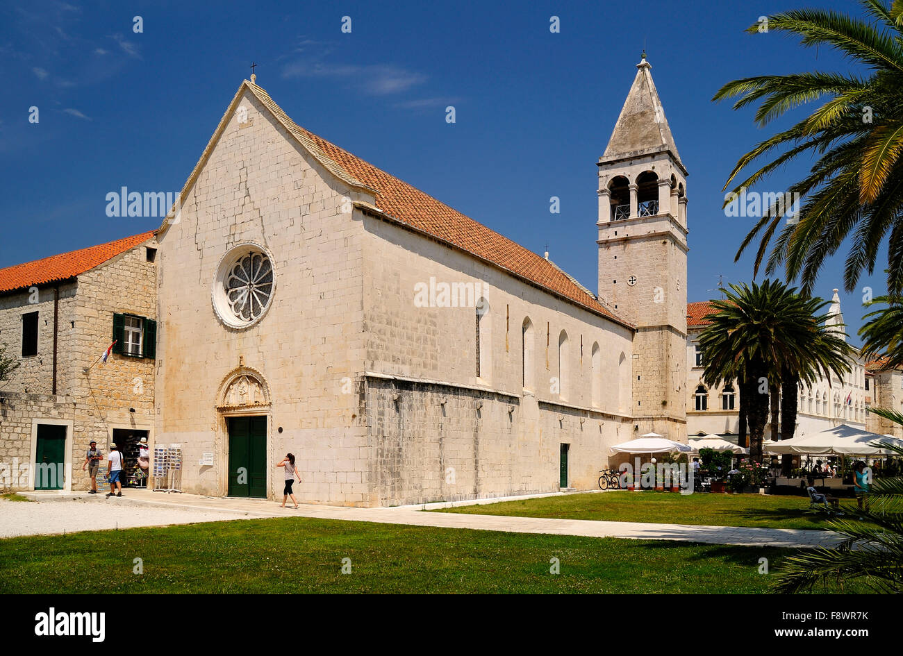 Dominican Monastery, Trogir, Dalmatia, Croatia Stock Photo
