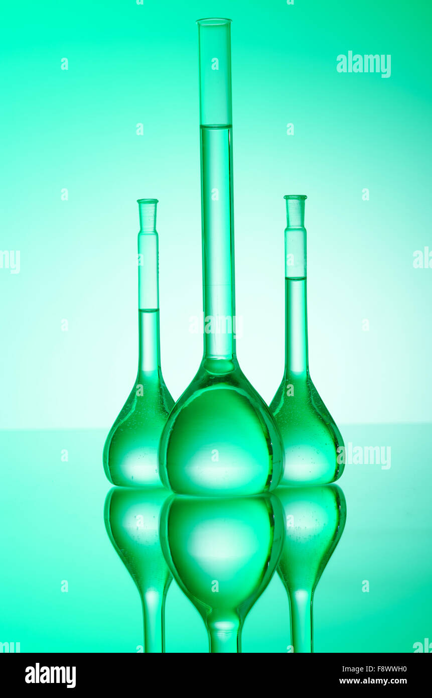 Chemical glass tubing in lab Stock Photo Alamy