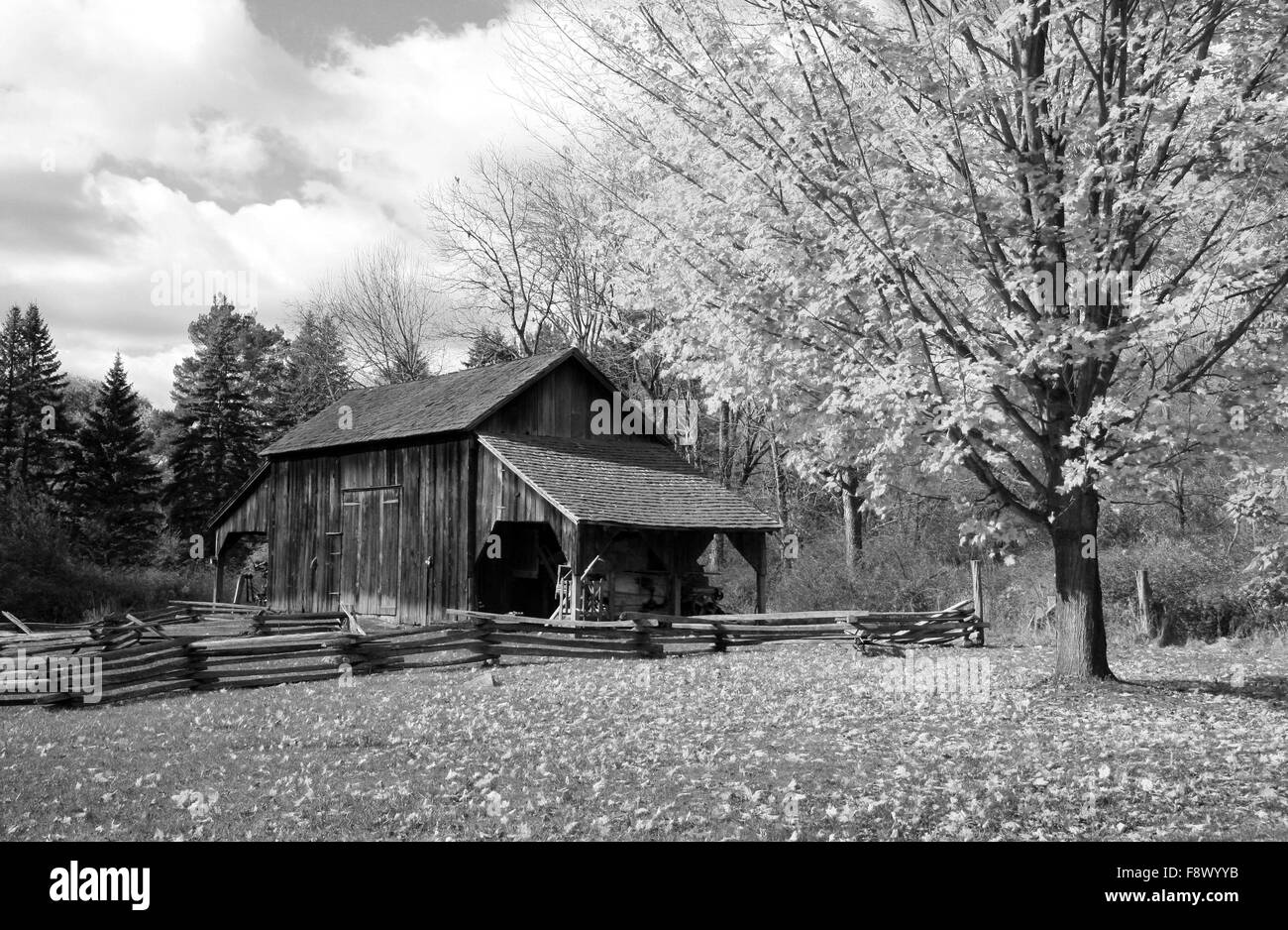 Historic Millbrook Village Stock Photo Alamy