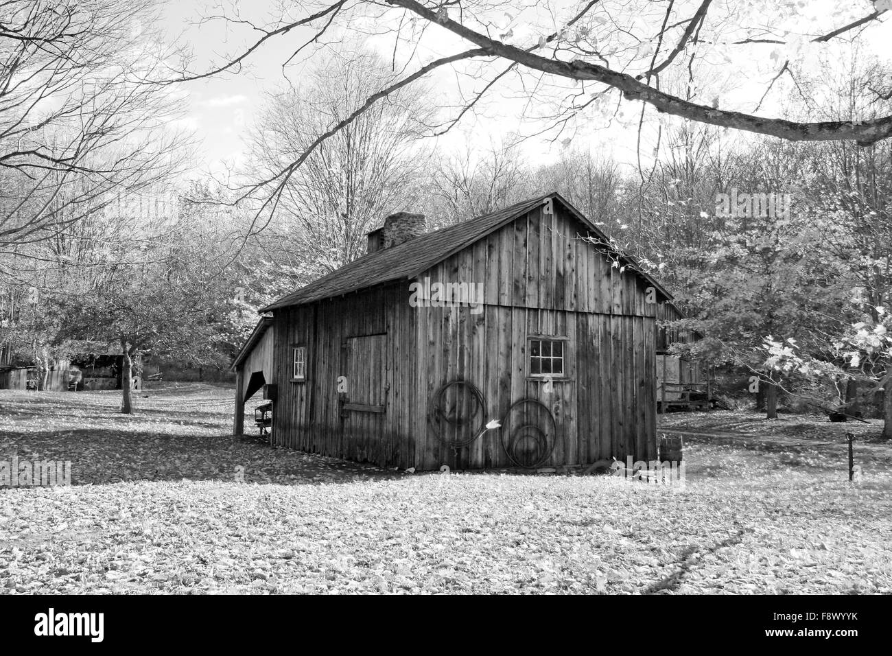 Historic Millbrook Village Stock Photo Alamy