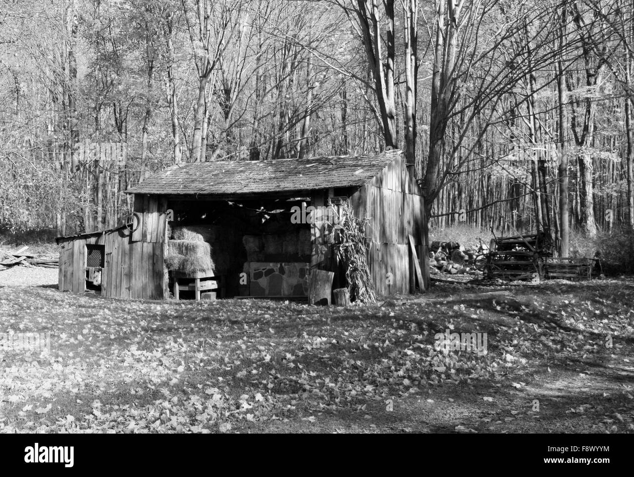 Historic Millbrook Village Stock Photo Alamy