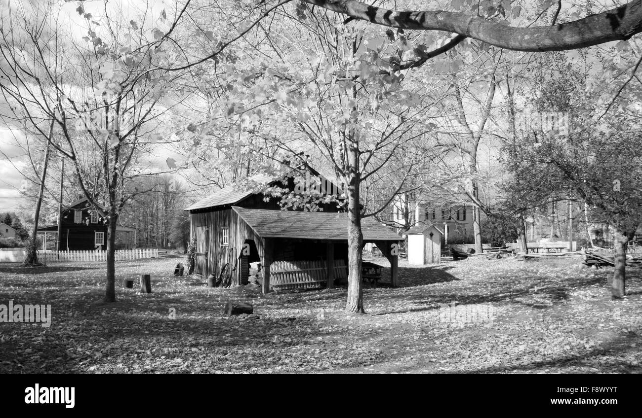 Historic Millbrook Village Stock Photo Alamy