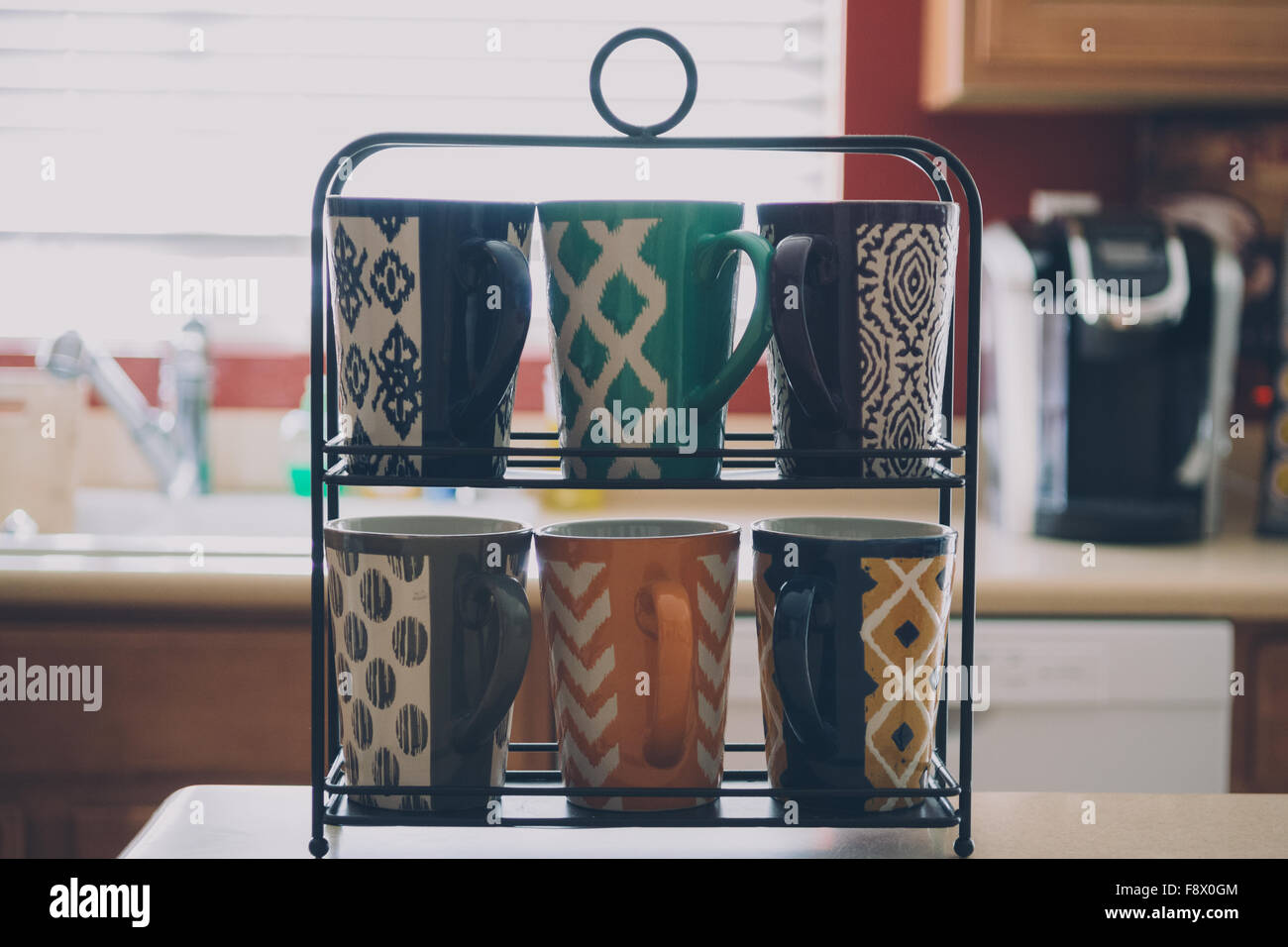Coffee Mug Rack Stock Photos Coffee Mug Rack Stock Images Alamy