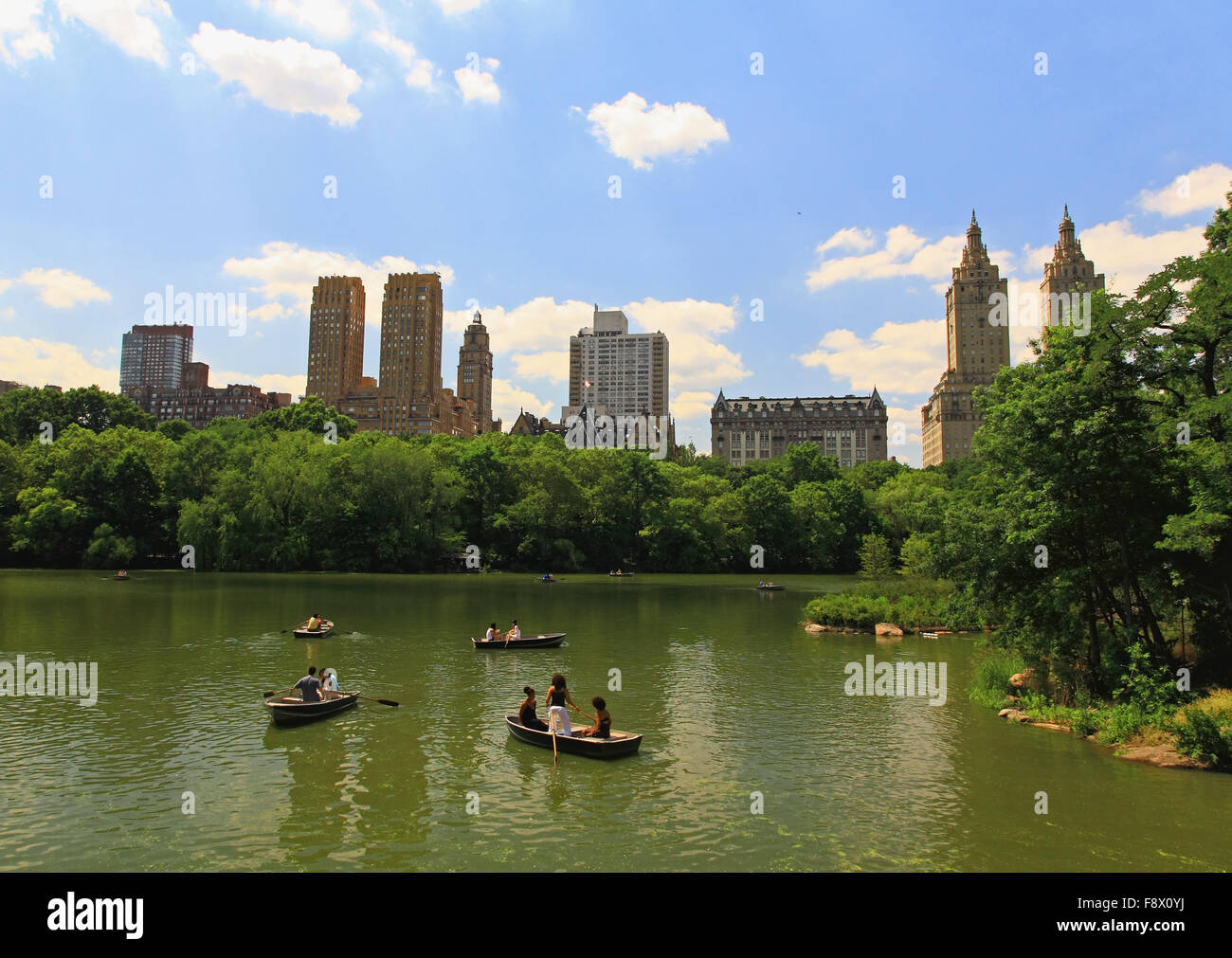 The Central Park Stock Photo - Alamy