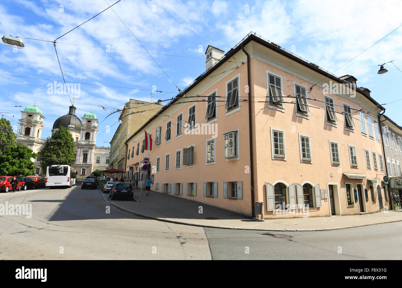 The Mozarts Residence Museum in Salzburg Stock Photo Alamy