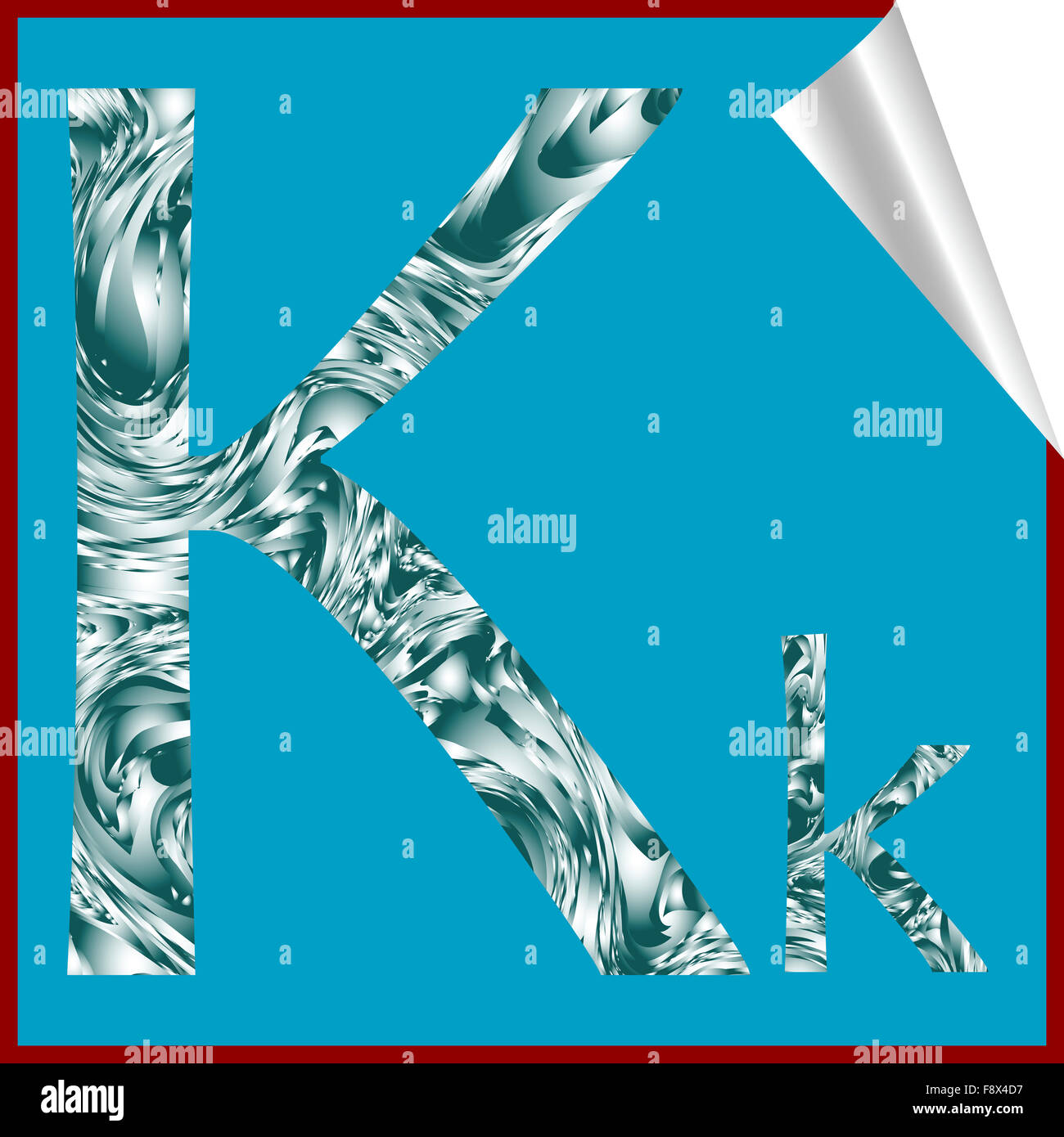  alphabet letter K Stock Photo - Alamy