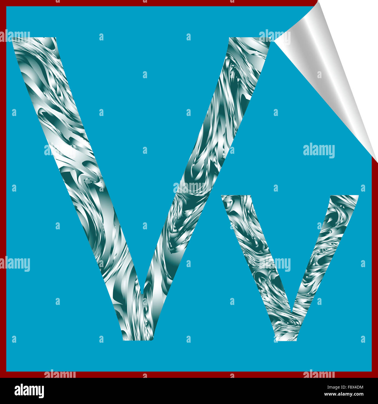 alphabet letter V Stock Photo - Alamy
