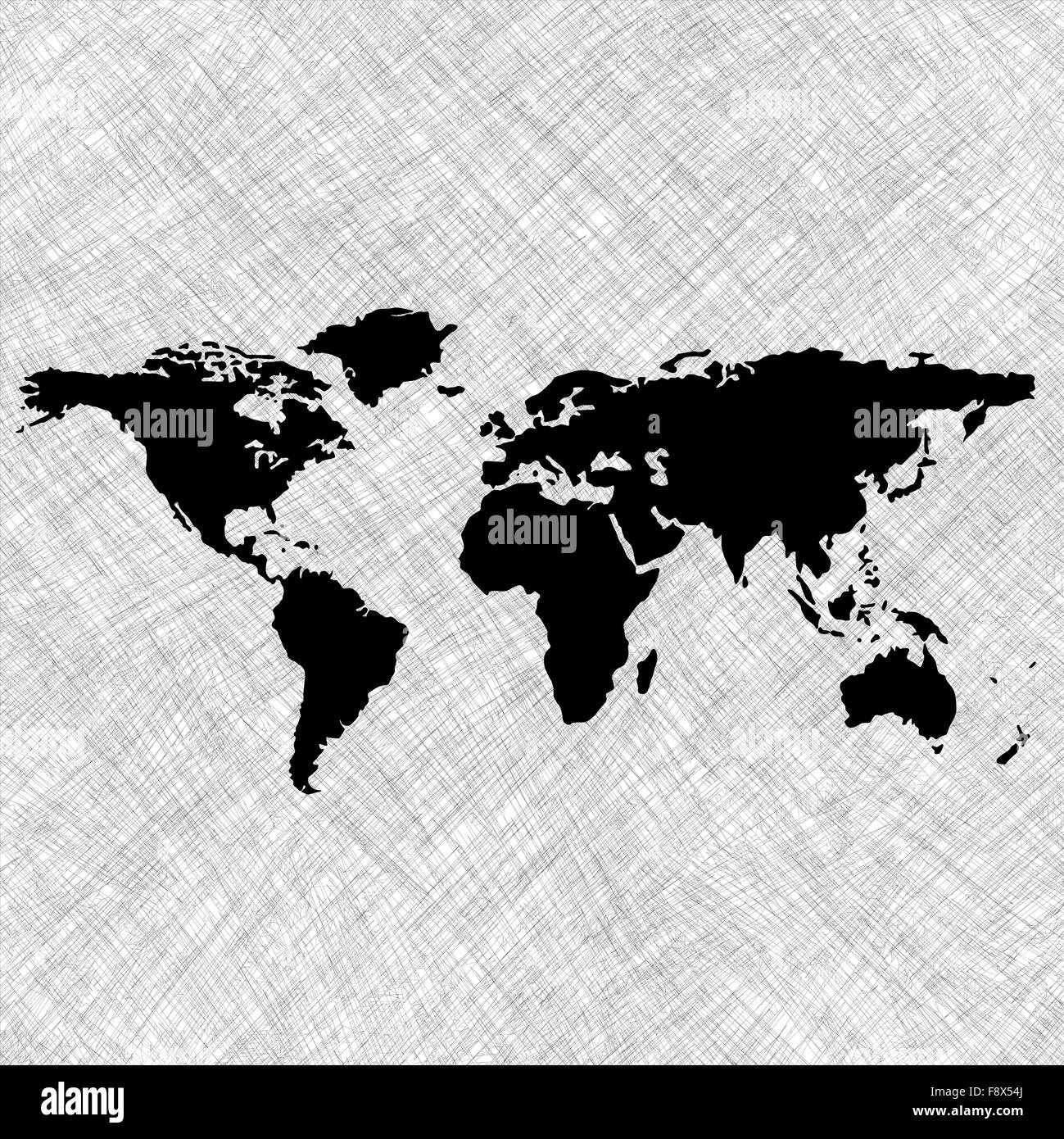 White map lines Black and White Stock Photos & Images - Alamy