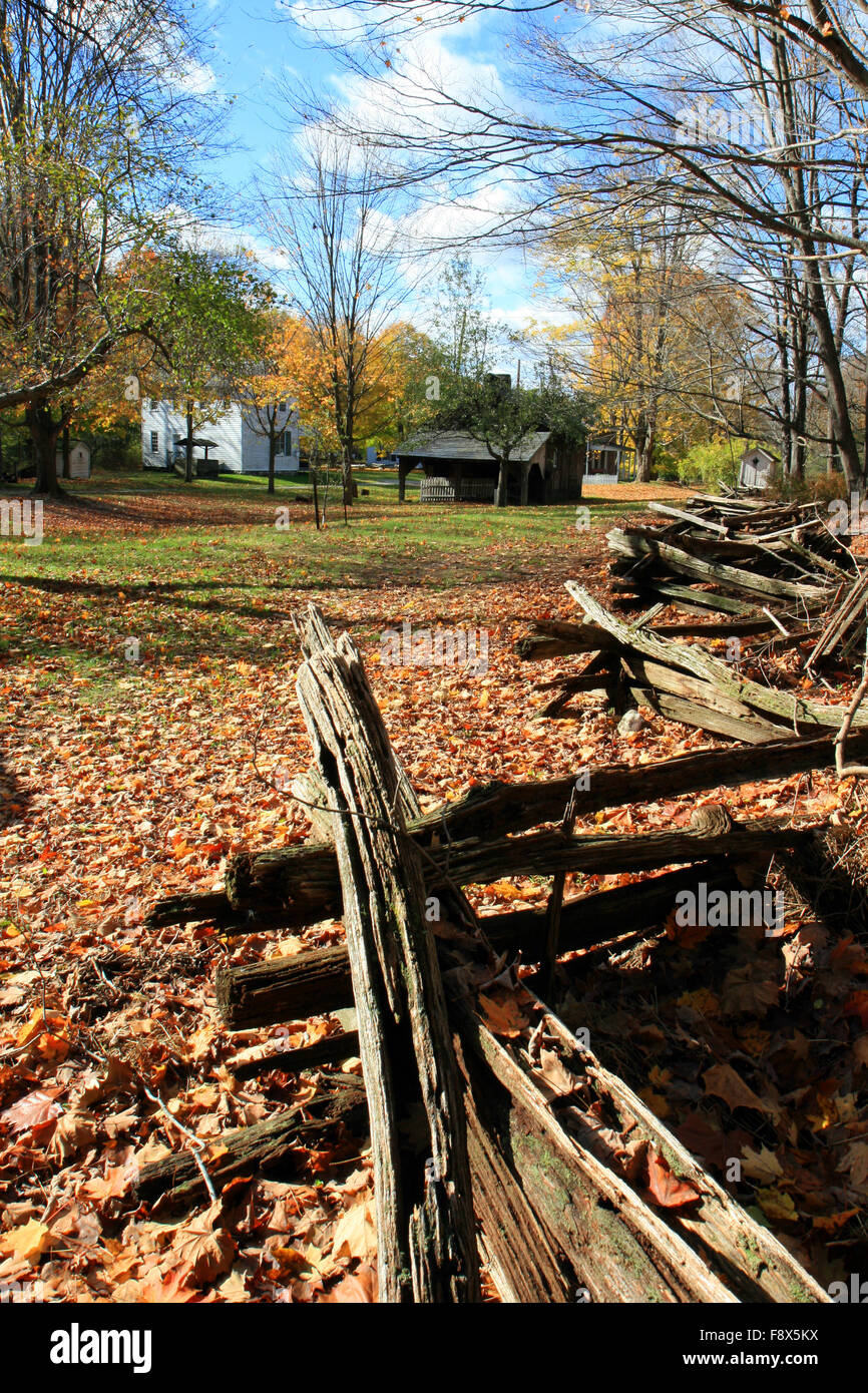 Historic Millbrook Village Stock Photo Alamy