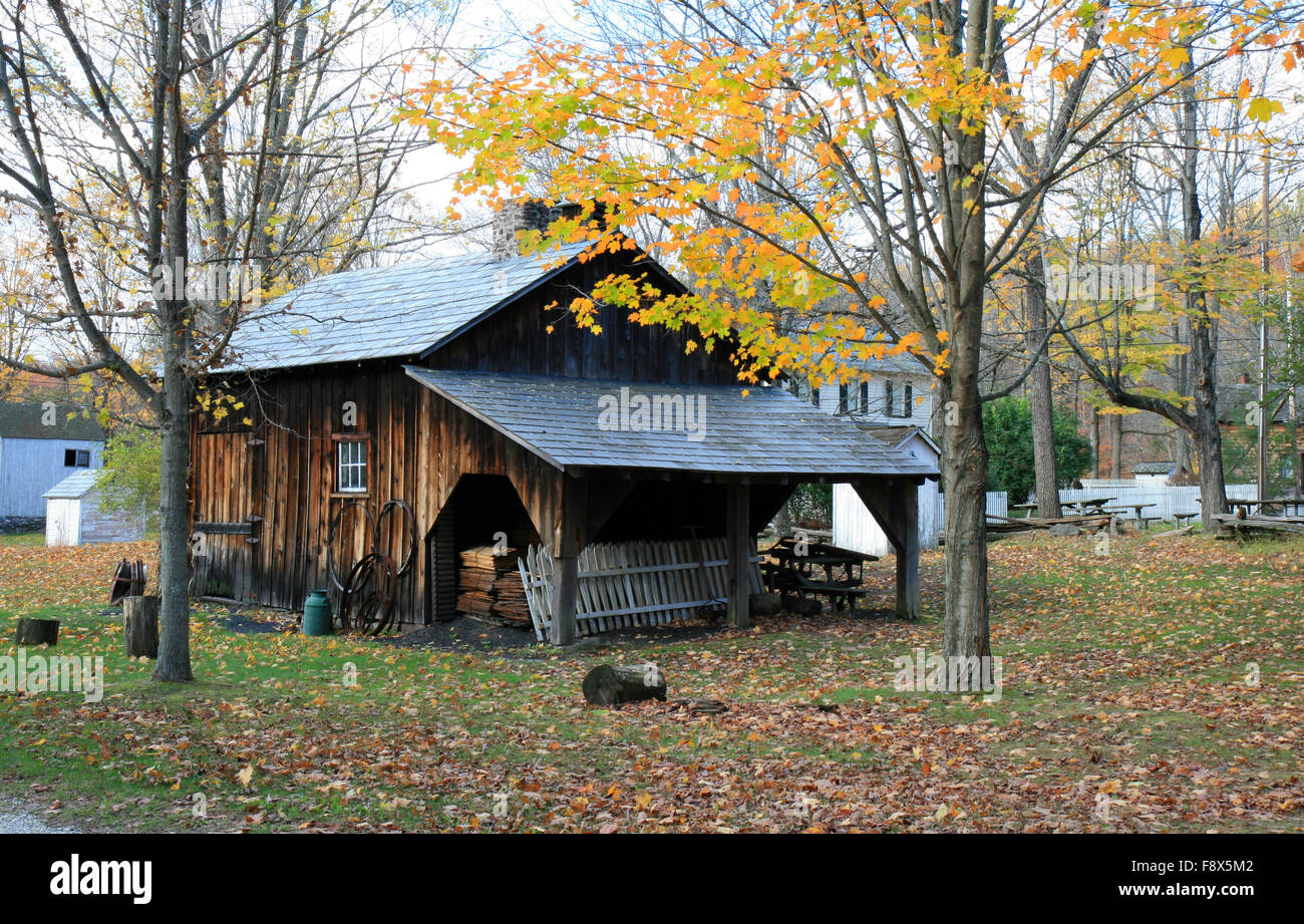 Historic Millbrook Village Stock Photo Alamy