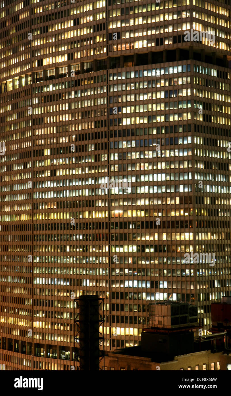 The New York City highrise office building Stock Photo Alamy