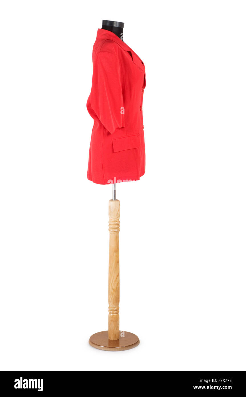Stylish jacket isolated on the white background Stock Photo - Alamy