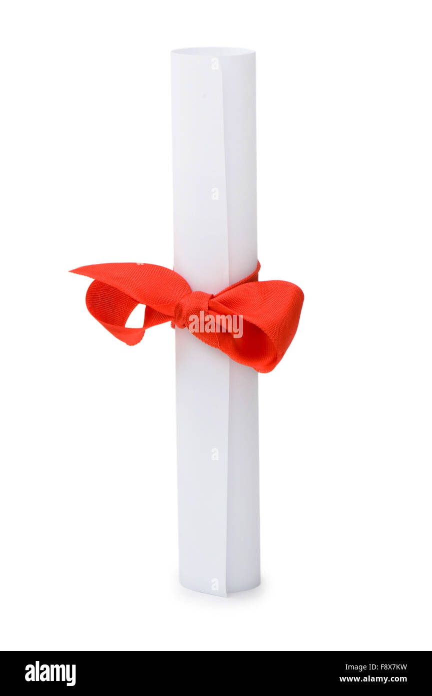 Diploma cut out hi-res stock photography and images - Alamy