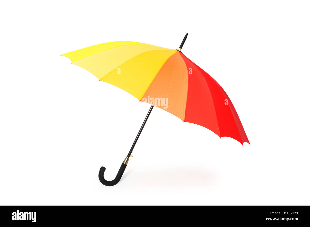 Colourful umbrella isolated on the white background Stock Photo - Alamy