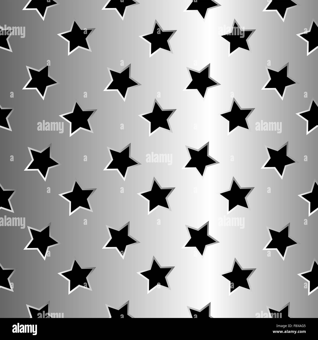 metallic stars texture Stock Photo