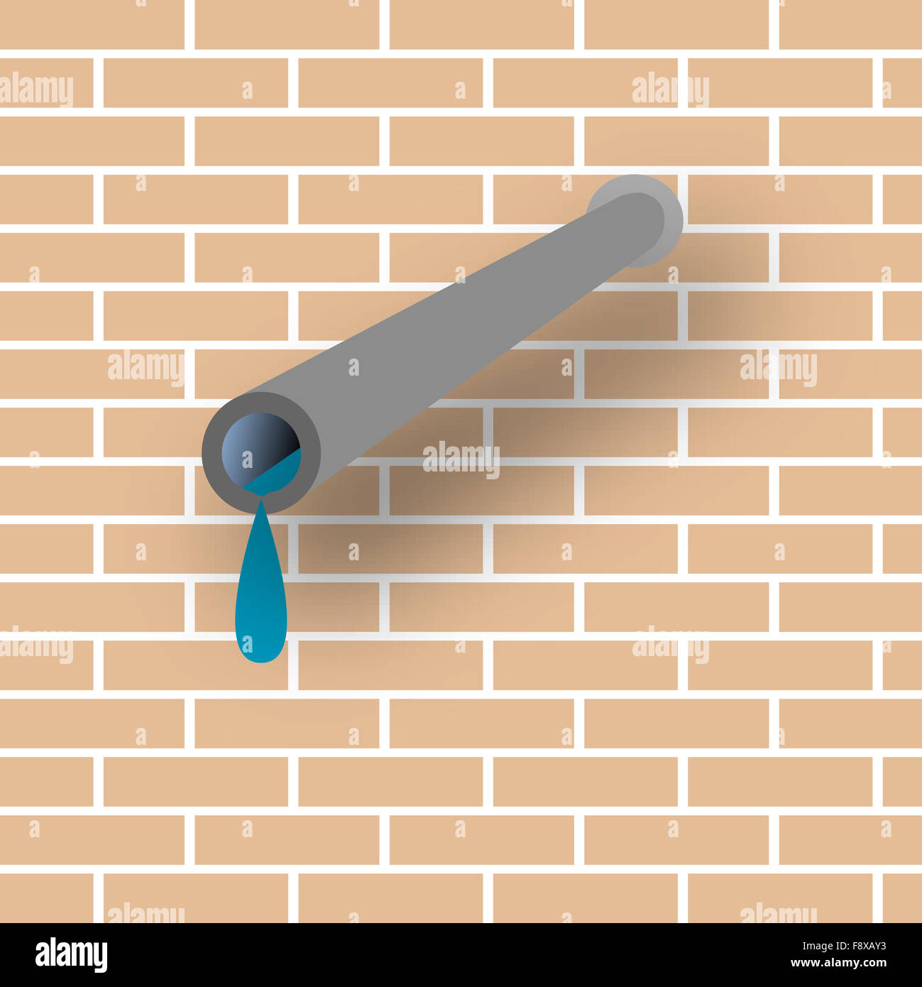 pipe and wall Stock Photo - Alamy