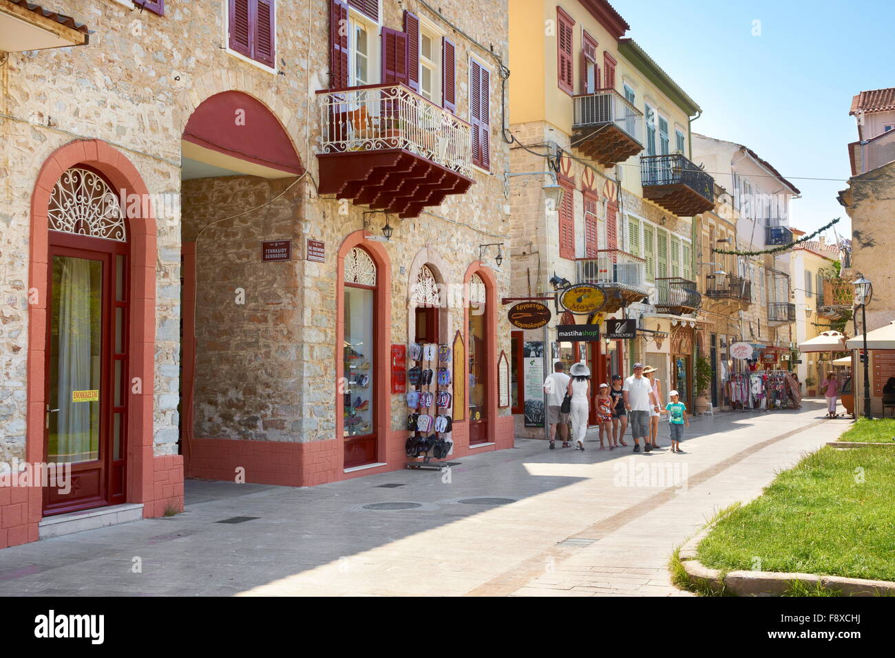 Nafplion, Greece, Peloponnese Stock Photo