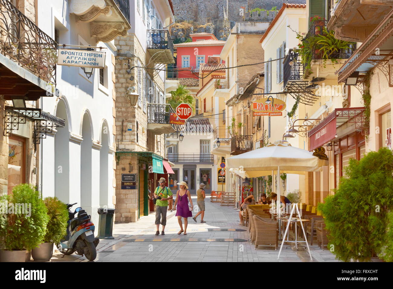 Nafplion, Greece, Peloponnese Stock Photo