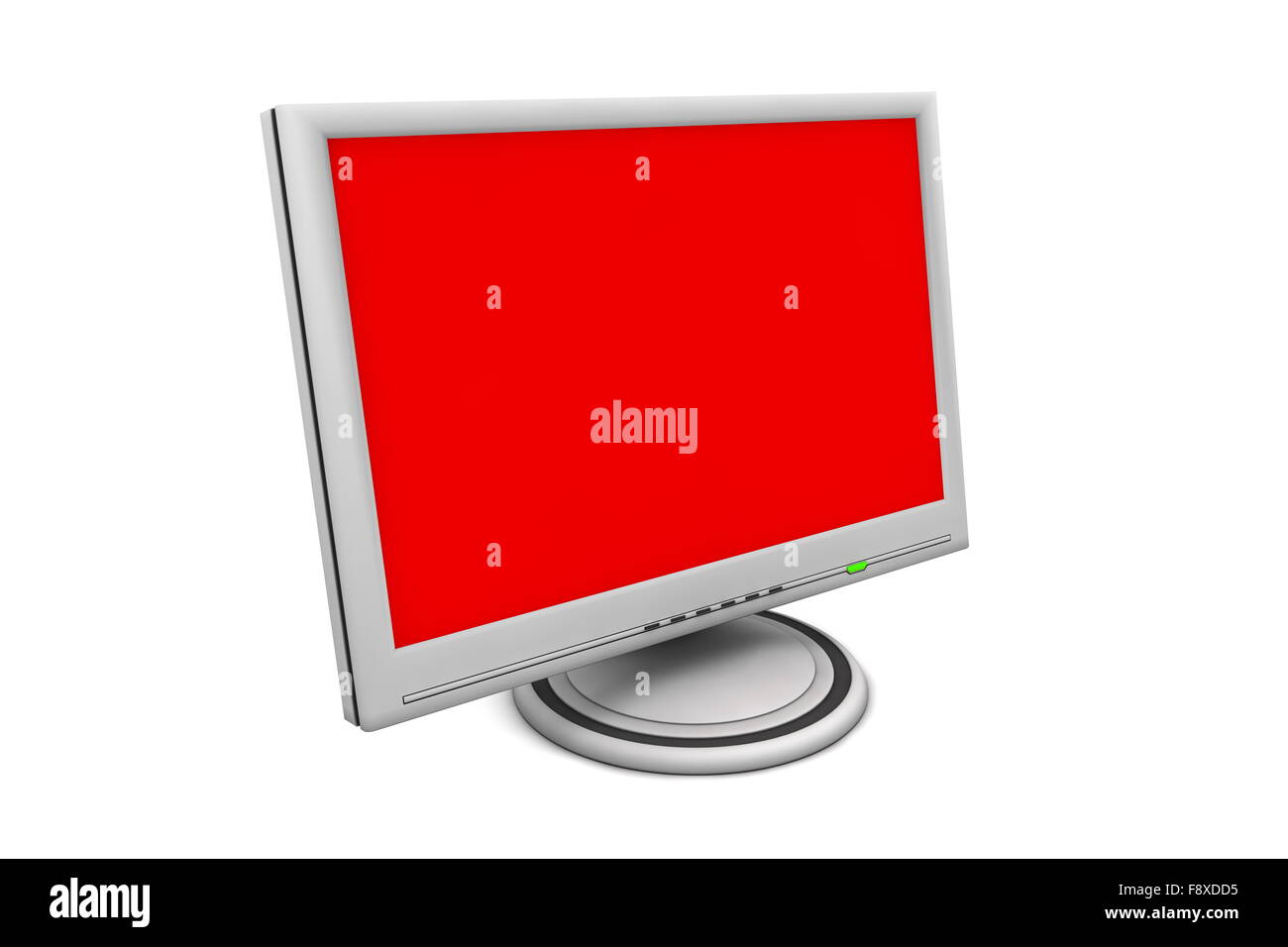LCD Flat Screen Monitor Stock Photo