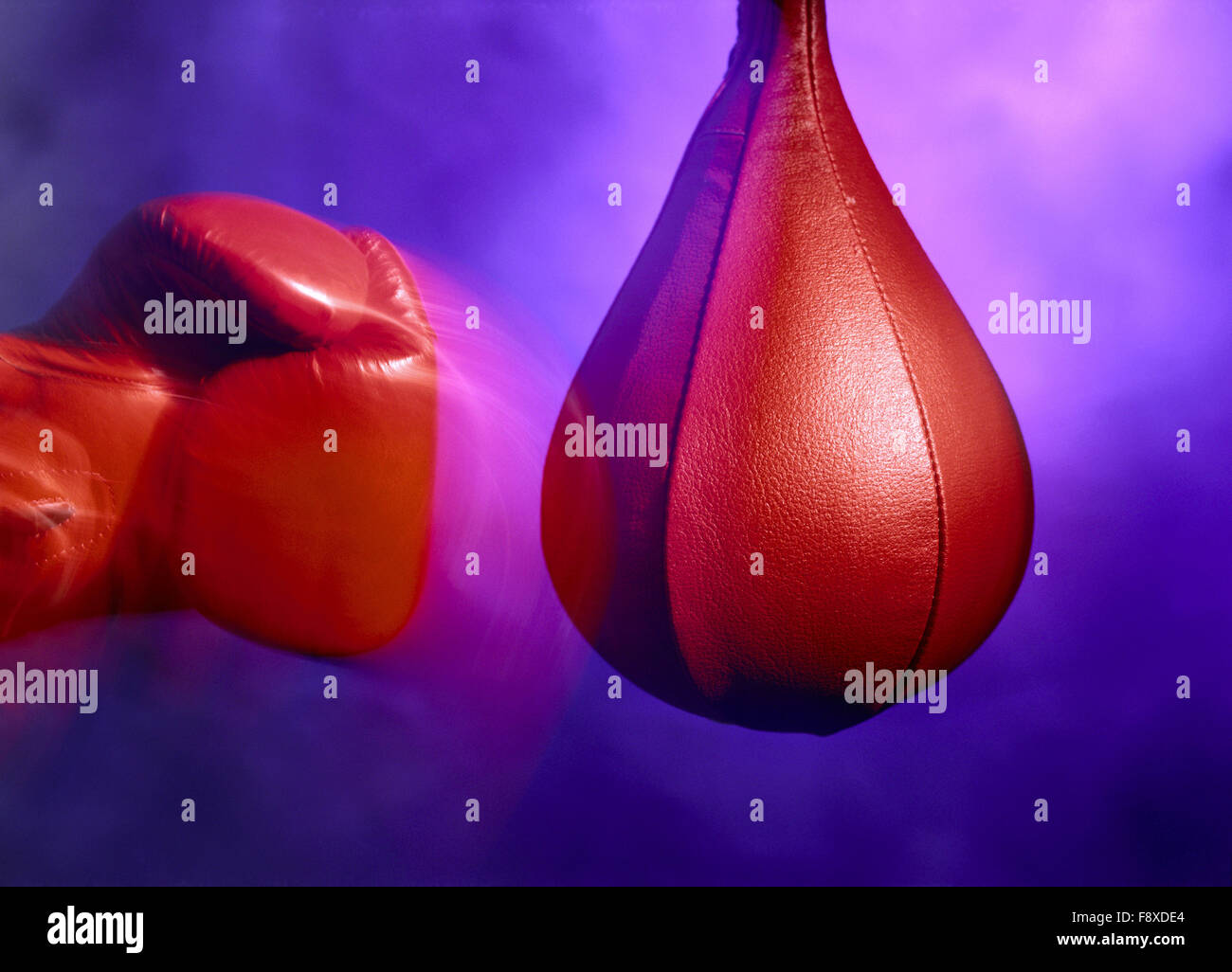 Boxing Gloves and Bag Stock Photo Alamy