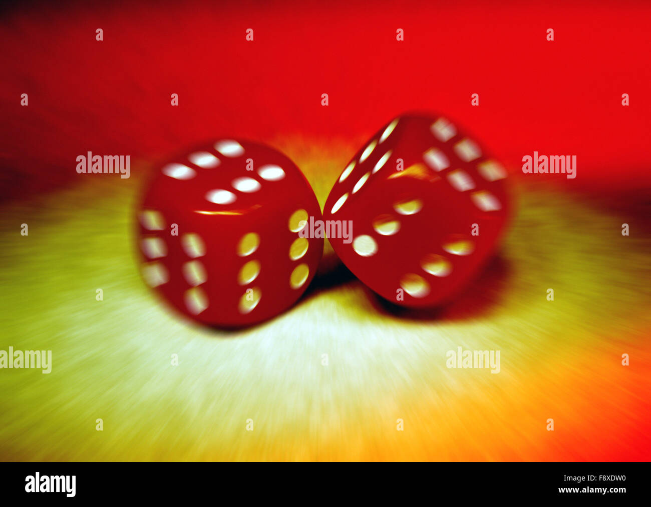 A Pair of Dice Stock Photo Alamy
