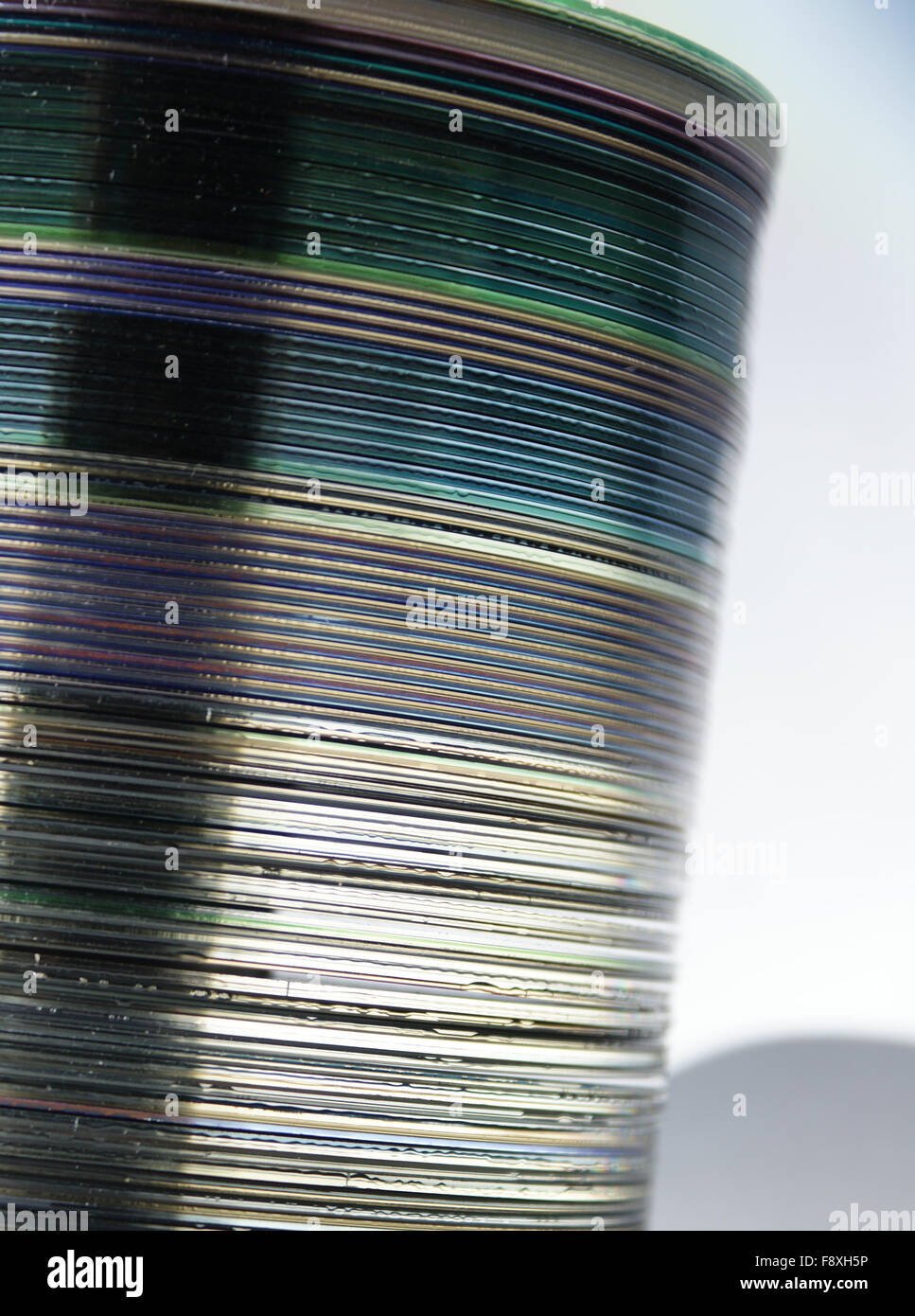 CD tower Stock Photo