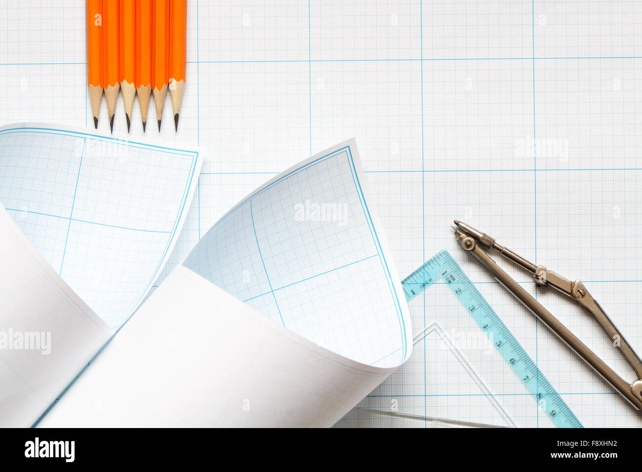 Draftsmanship Stock Photo