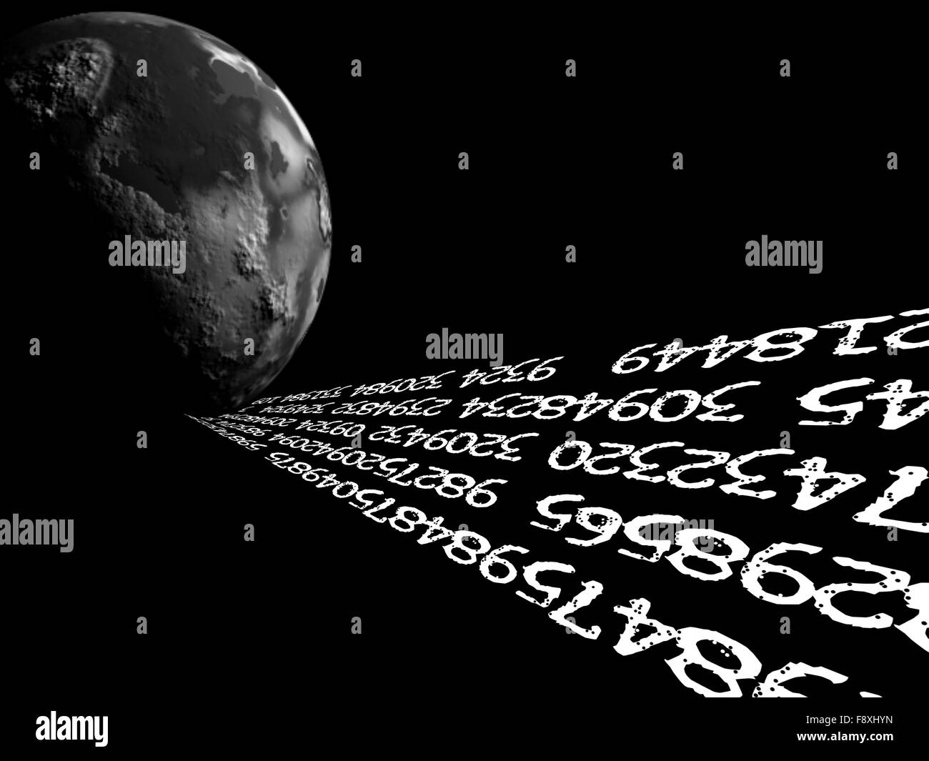 Planet backdrop Black and White Stock Photos & Images - Alamy