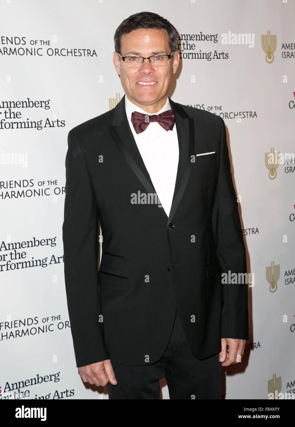 Celebrities attend The Wallis Annenberg Center for the Performing Arts and the American Friends of the Israel Philharmonic Orchestra’s “Duet Gala” at Wallis Annenberg Center for the Performing Arts in Beverly Hills.  Featuring: David Siegel Where: Los Ang Stock Photo