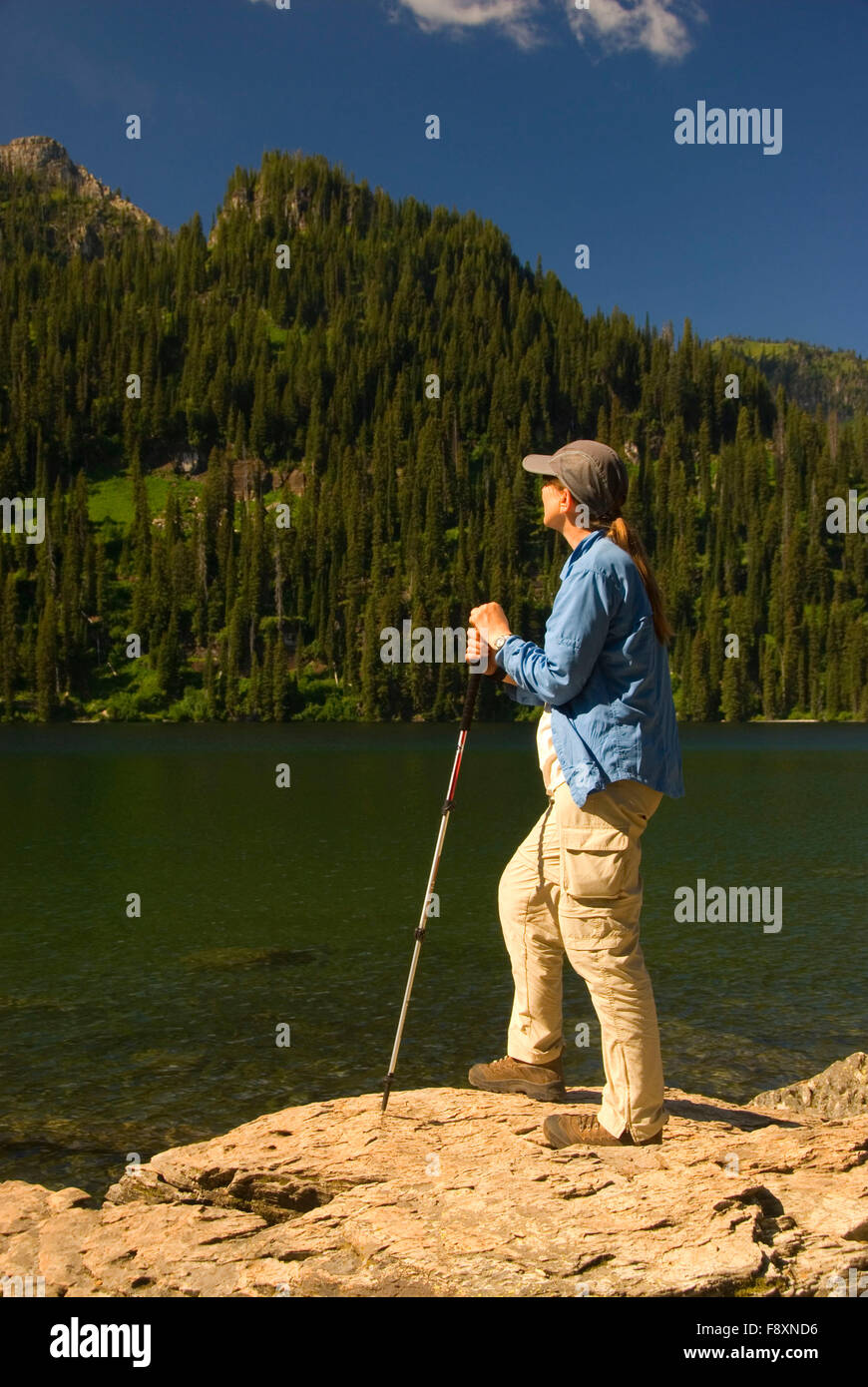 Lower Cold Lake, Mission Mountains Wilderness, Flathead National Forest