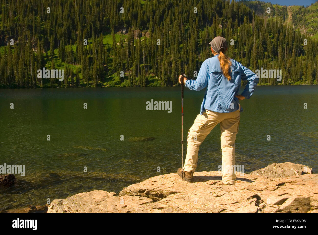 Lower Cold Lake, Mission Mountains Wilderness, Flathead National Forest