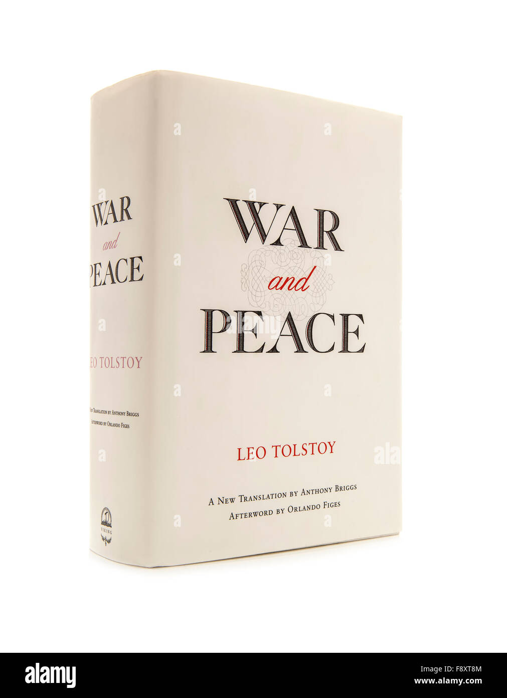 War & Peace by Leo Tolstoy Translation by Anthony Briggs on a white