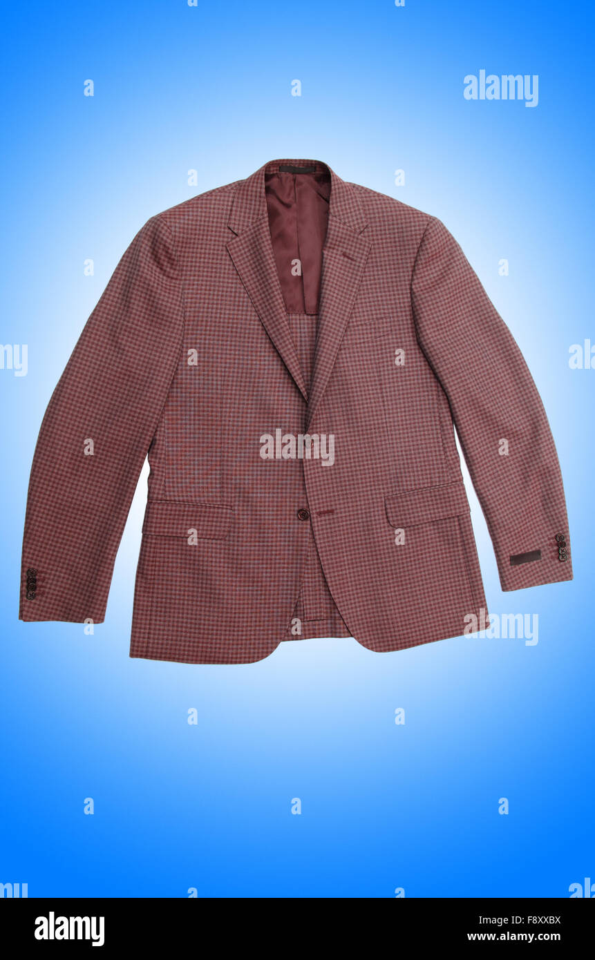 Jacket isolated on the white background Stock Photo - Alamy