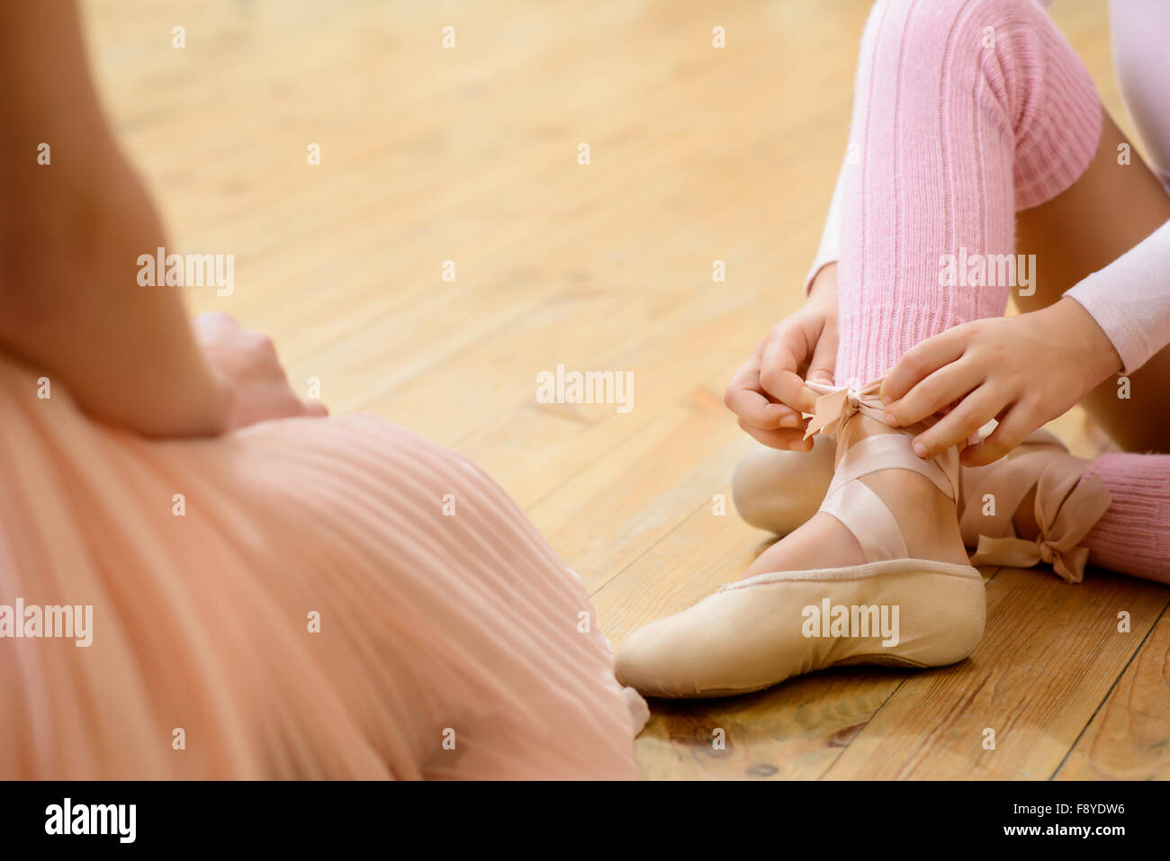 little girl ballet shoes