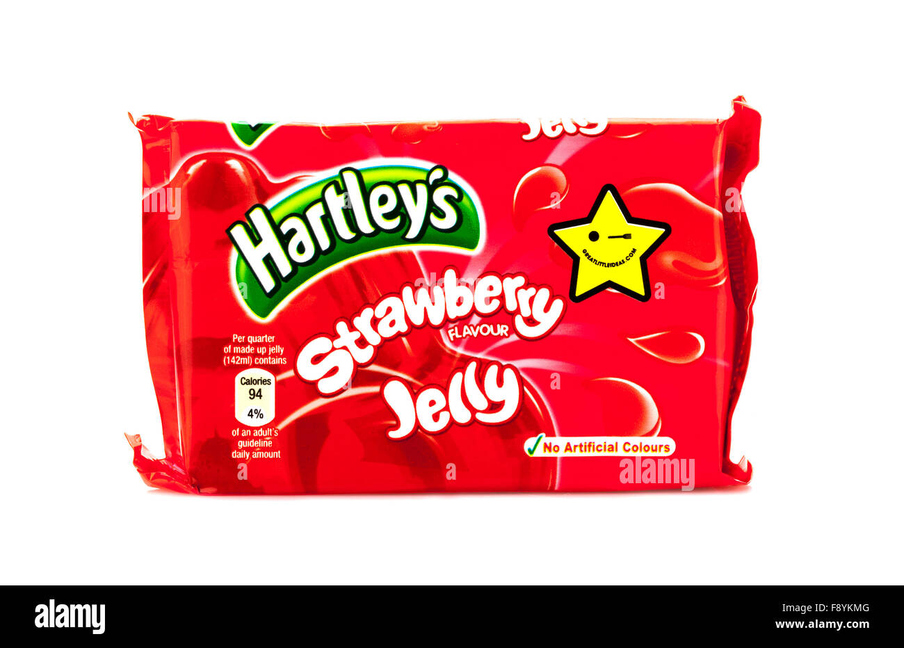 Hartley's Strawberry Flavour Jelly 3 X 135g | Tinned Fruit, Desserts